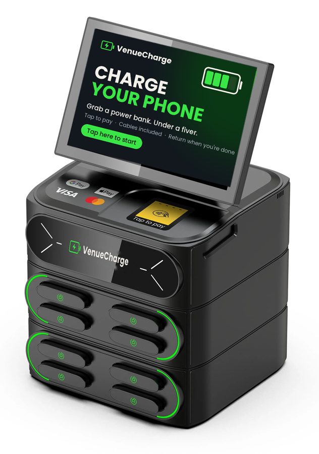 VenueCharge 8-slot phone charging station