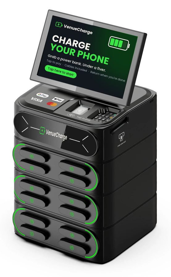 VenueCharge 12-slot phone charging station